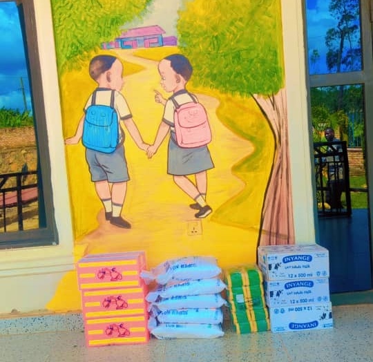 Nutritional supplies provided through partnership with local leadership